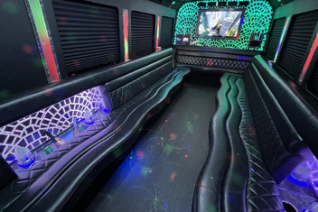 Pontiac Limo Bus Interior