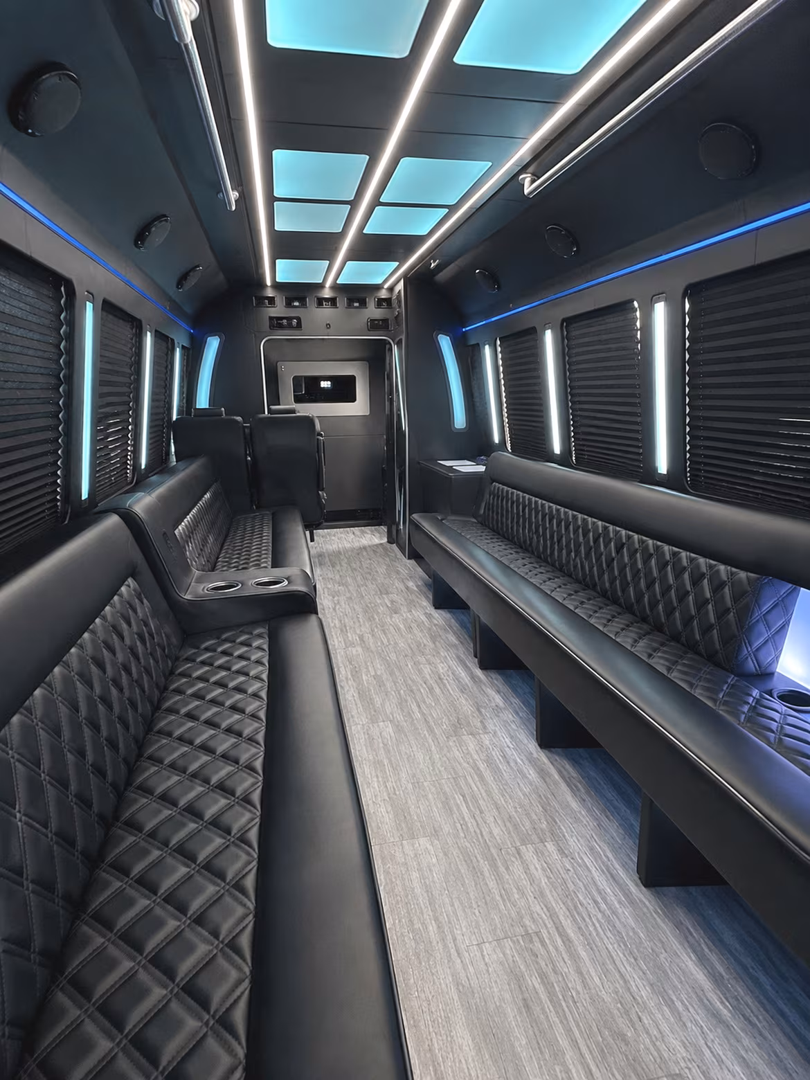 bridal party buses with the amenities to match the occasion