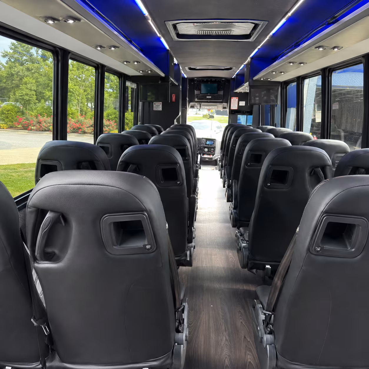 pontiac airport transportation onboard seating
