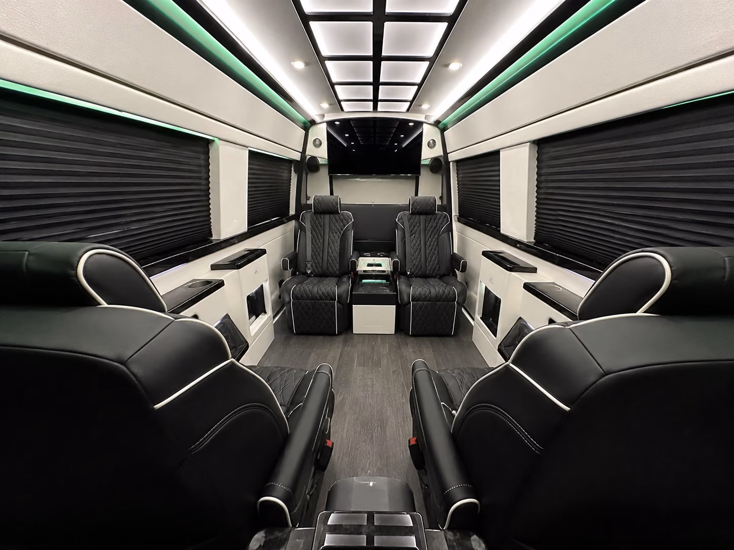 pontiac corporate event transportation onboard seating